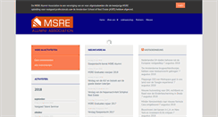 Desktop Screenshot of msrealumni.nl